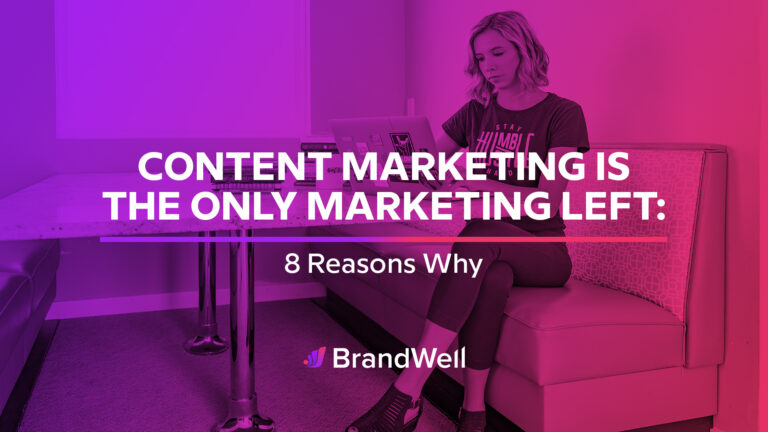 content marketing is the only marketing left