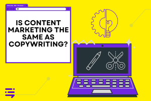 is content marketing the same as copywriting