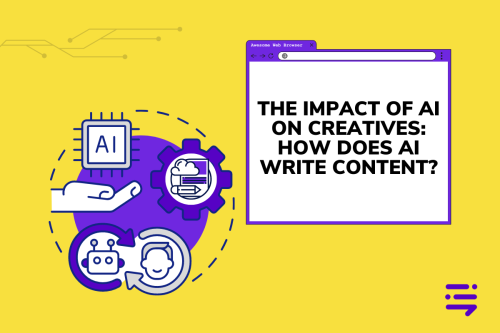 How does AI write content?