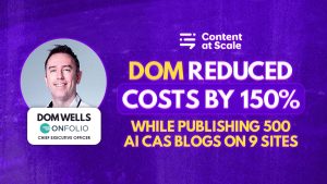 dom wells onfolio case study