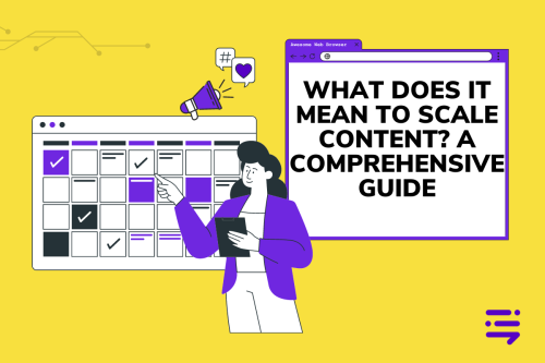 what does it mean to scale content