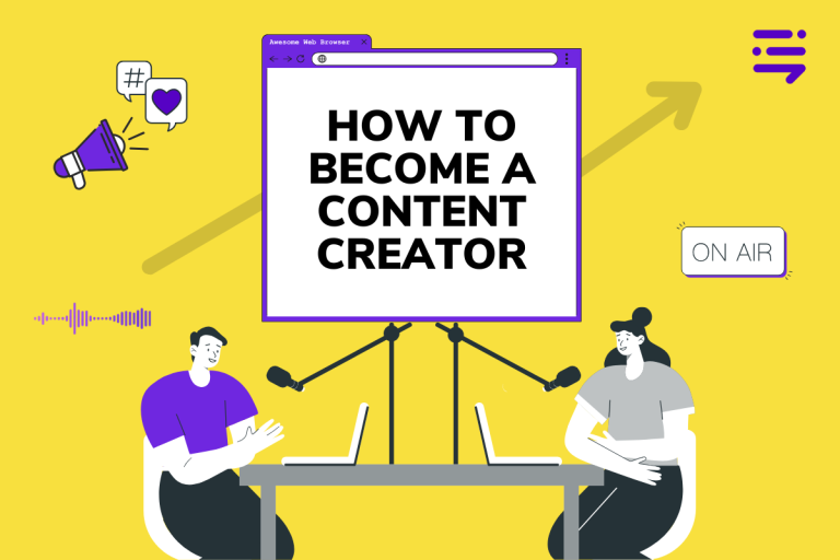 how to become a content creator