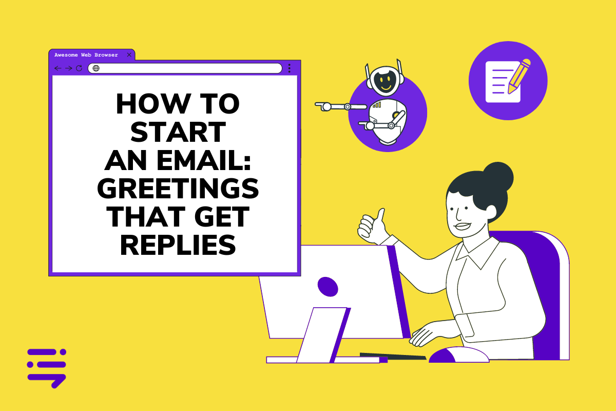 how to start an email