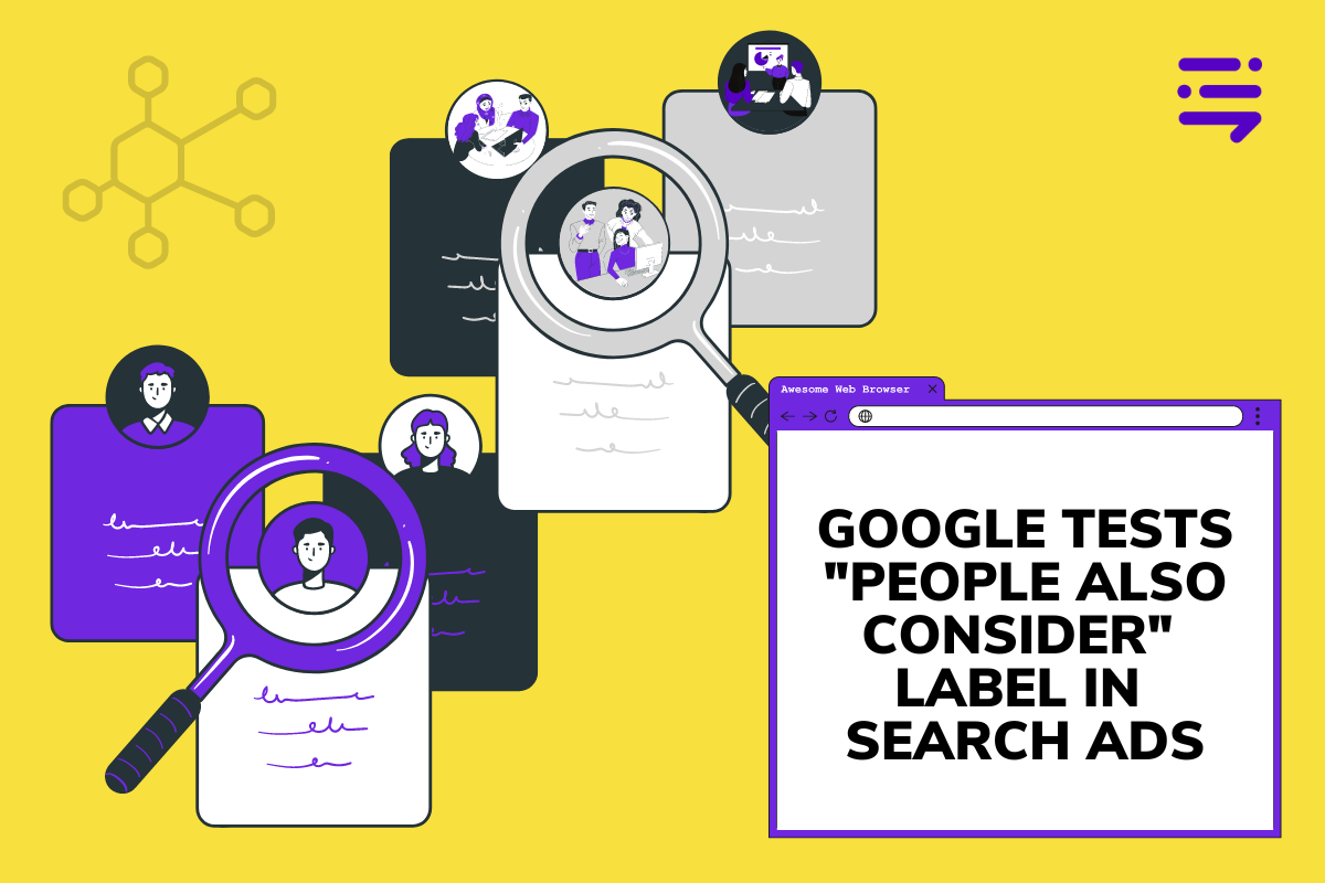 google testing people also consider label