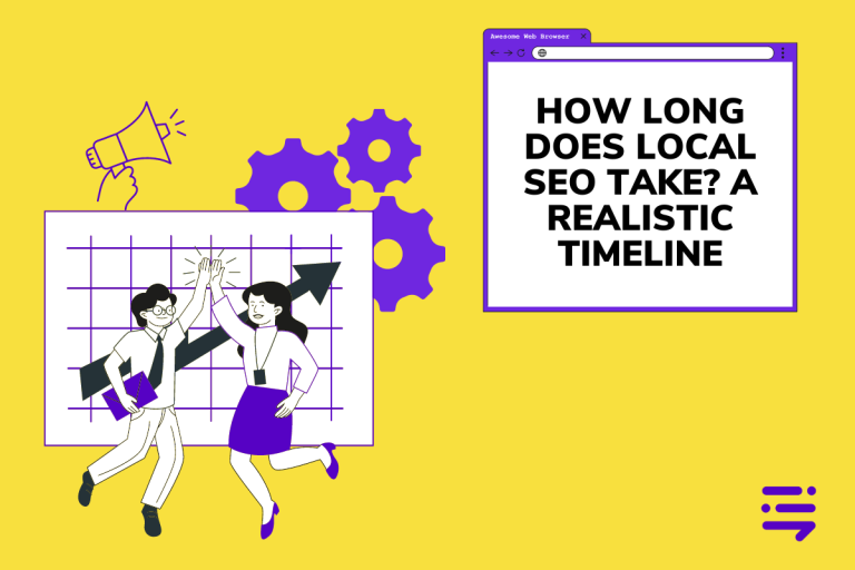 how long does local SEO take