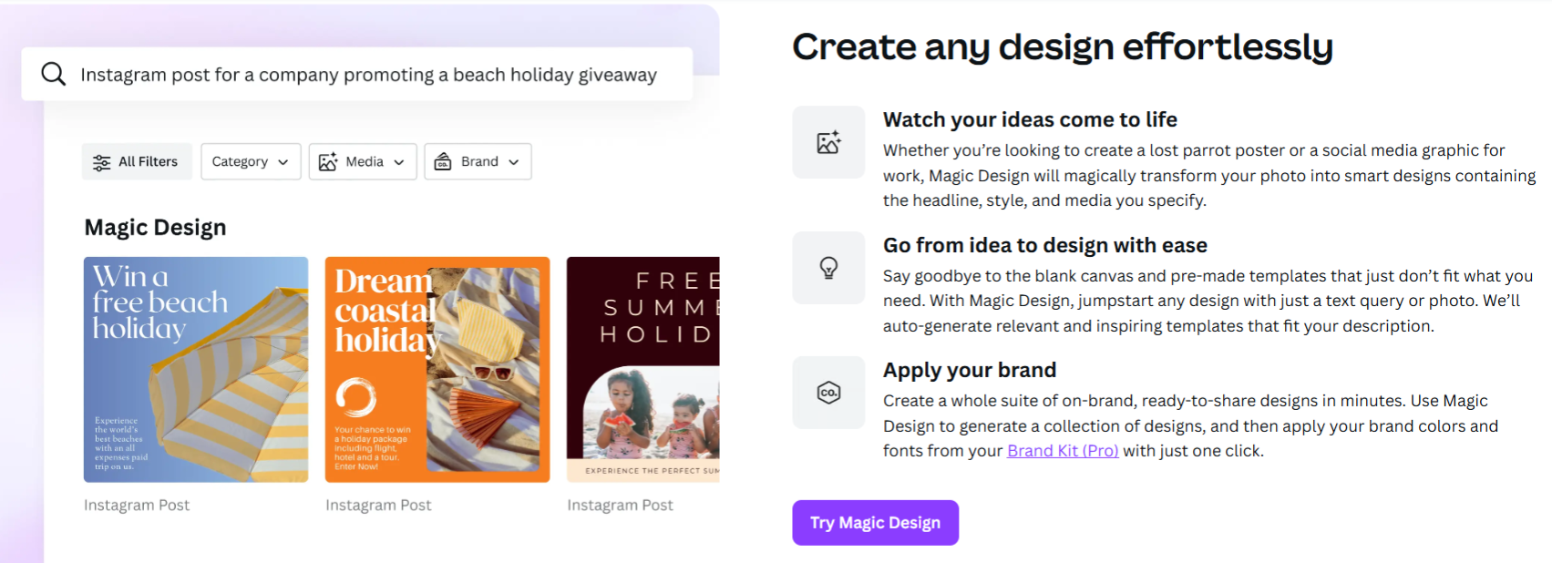 canva magic design best AI productivity tools for content