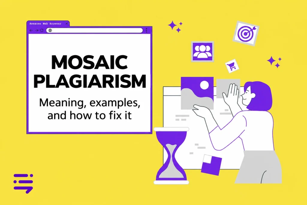 Mosaic plagiarism illustrated guide
