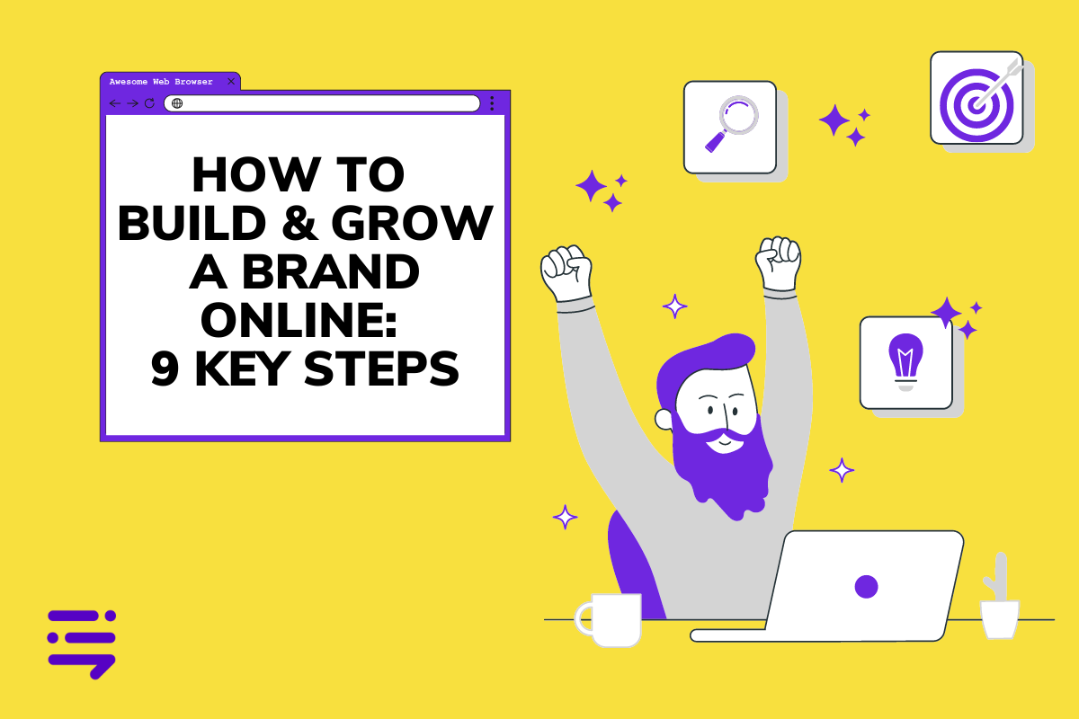 how to build a brand online