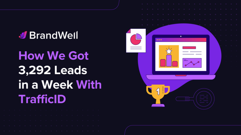 How We Got 3,292 Leads in a Week With TrafficID