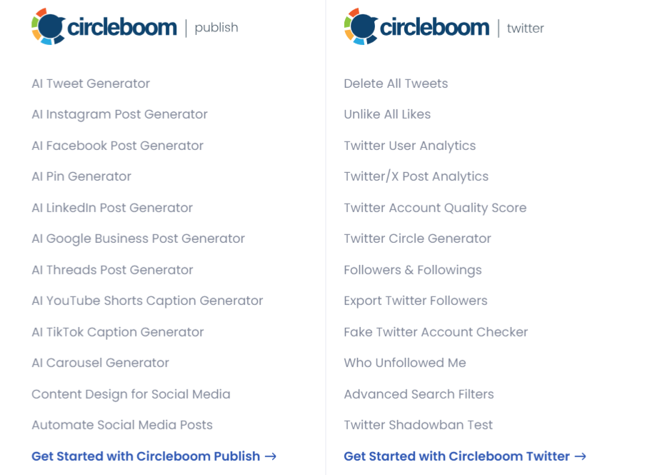 Circleboom best blogging tool for promotions