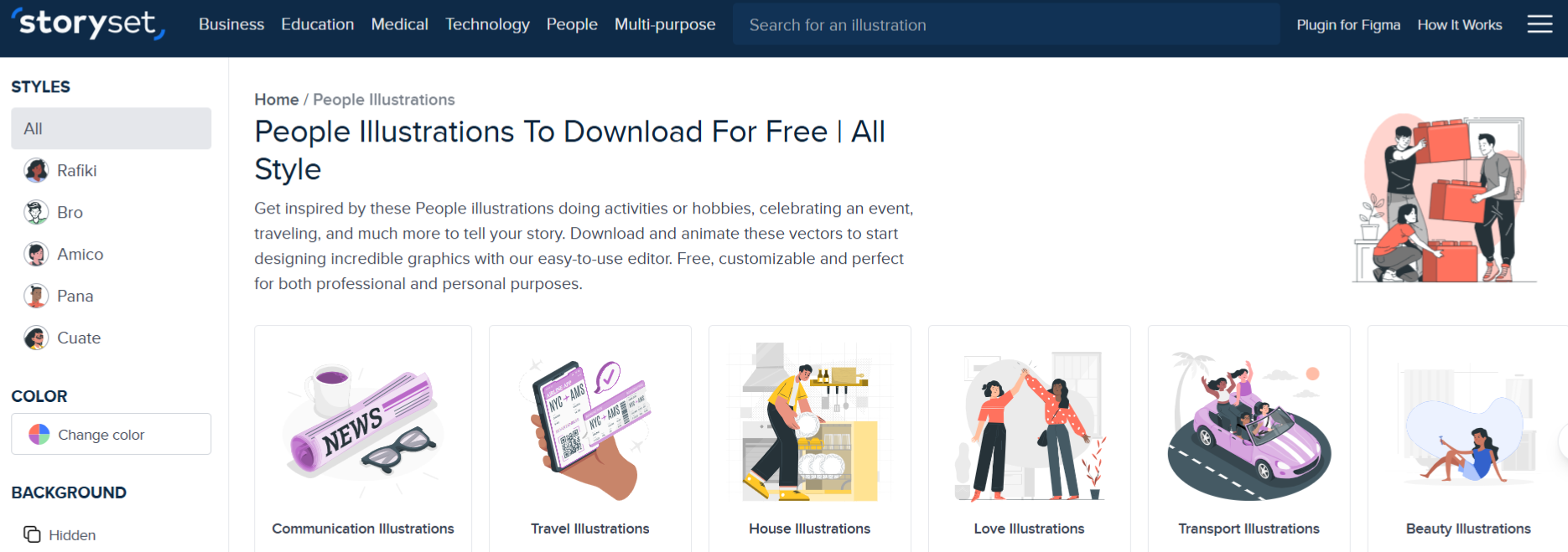 storyset illustrations best blogging tool for design