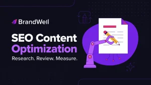 SEO content optimization: research, review, measure