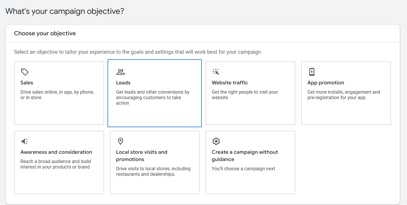 best ppc platforms google ads create a new campaign