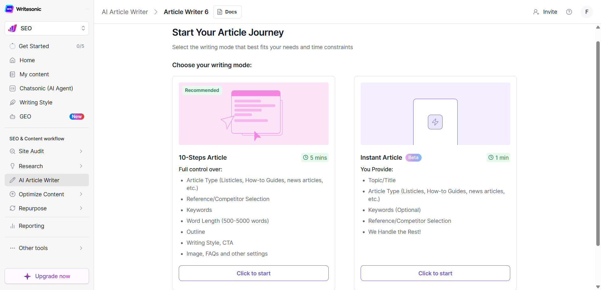 writesonic article writer