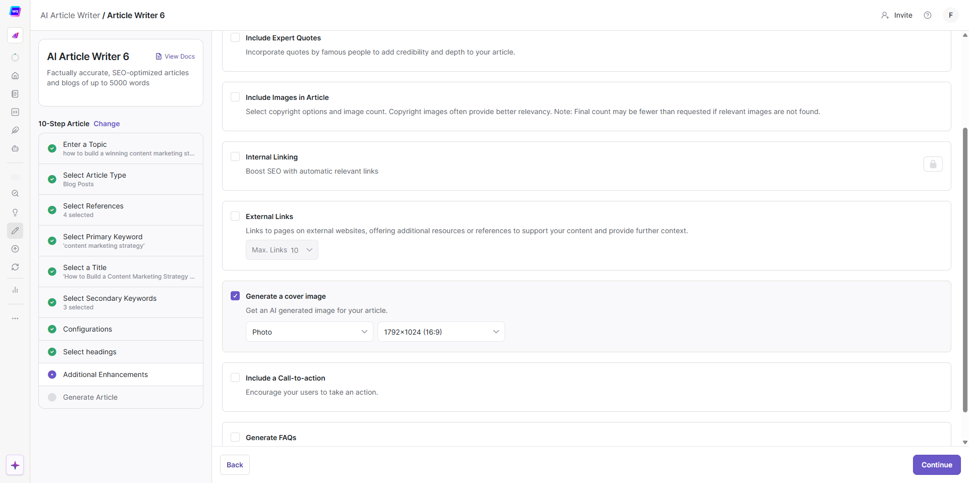 writesonic article enhancements