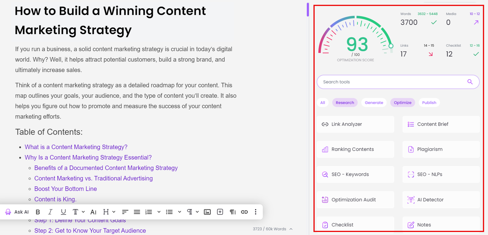 brandwell seo tools