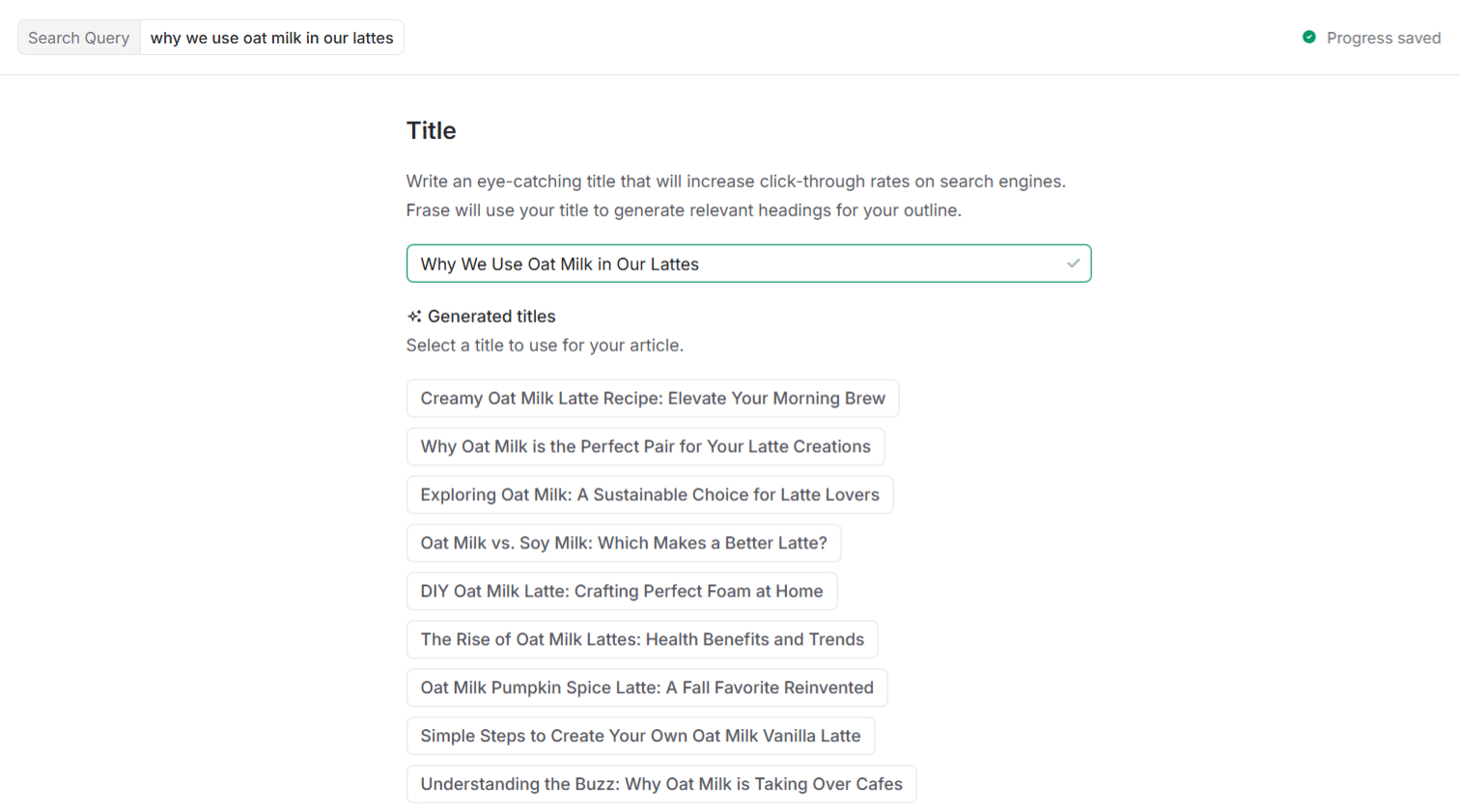 frase AI-generated headlines