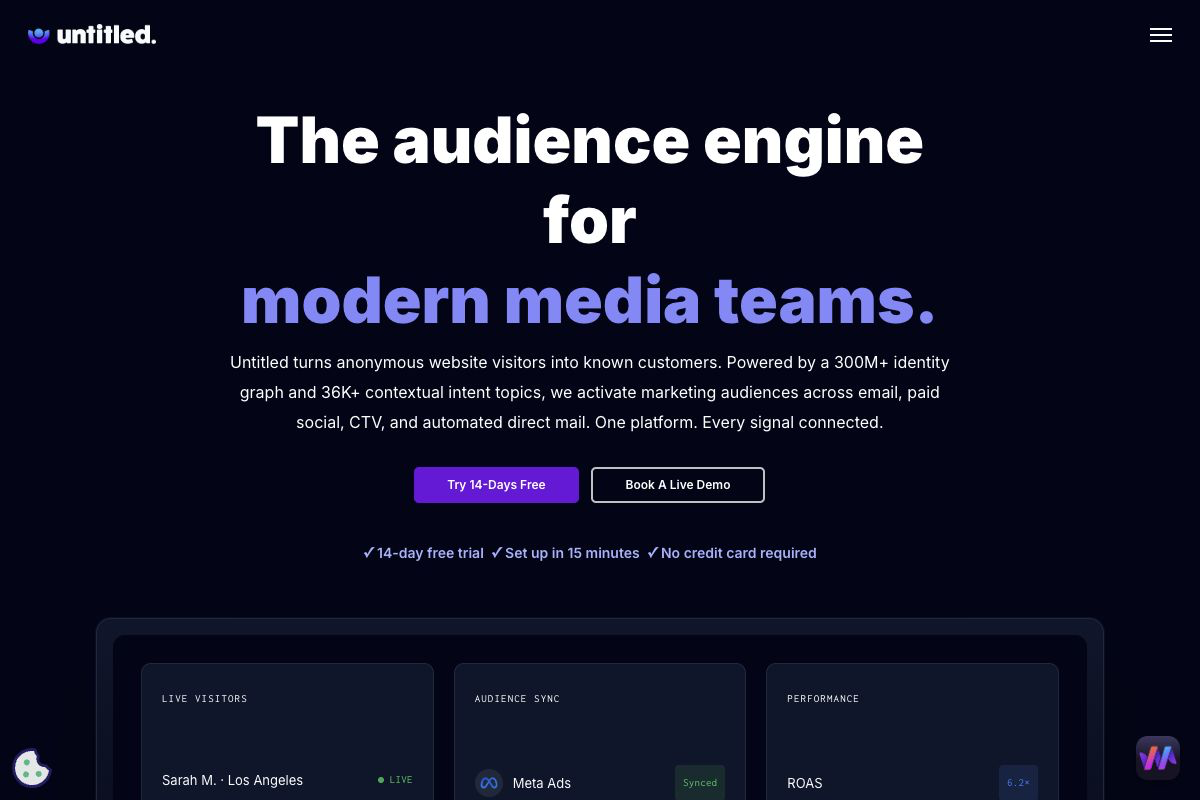 Untitled homepage hero