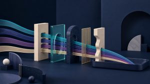 Abstract external topic streams passing through source, freshness, identity, activation, and contract gates