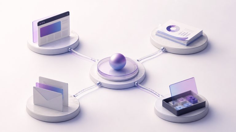 Editorial illustration for buyer-intent reseller programs for agencies