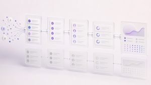 Editorial illustration for proving intent-data roi to agency clients
