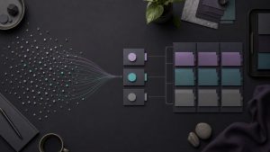 Editorial illustration of a staged agency intent-data service launch workflow
