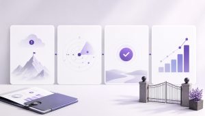 Editorial illustration for intent service sales pitch