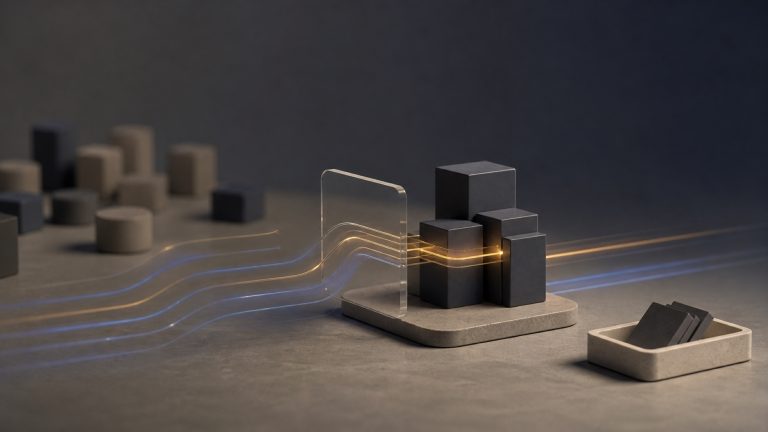 Editorial illustration of a lean seed-stage signal-to-pipeline system.