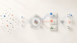 Privacy-eligible in-market cohorts flowing into neutral ad formats and an evidence loop