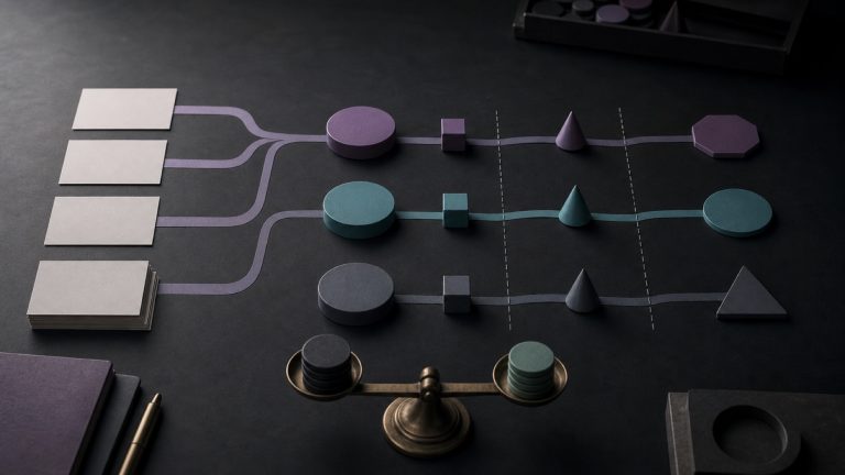 Intent data business case with scenario paths and stop or expand gates