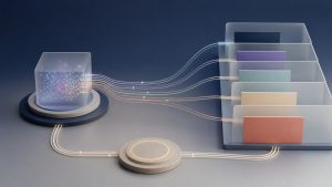 Abstract wholesale signal source feeding isolated agency client workspaces