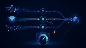Abstract editorial illustration for How to Build an Agency Intent-Data Support Model