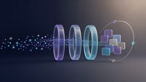 Abstract topic signals passing eligibility gates into advertising audience tiles