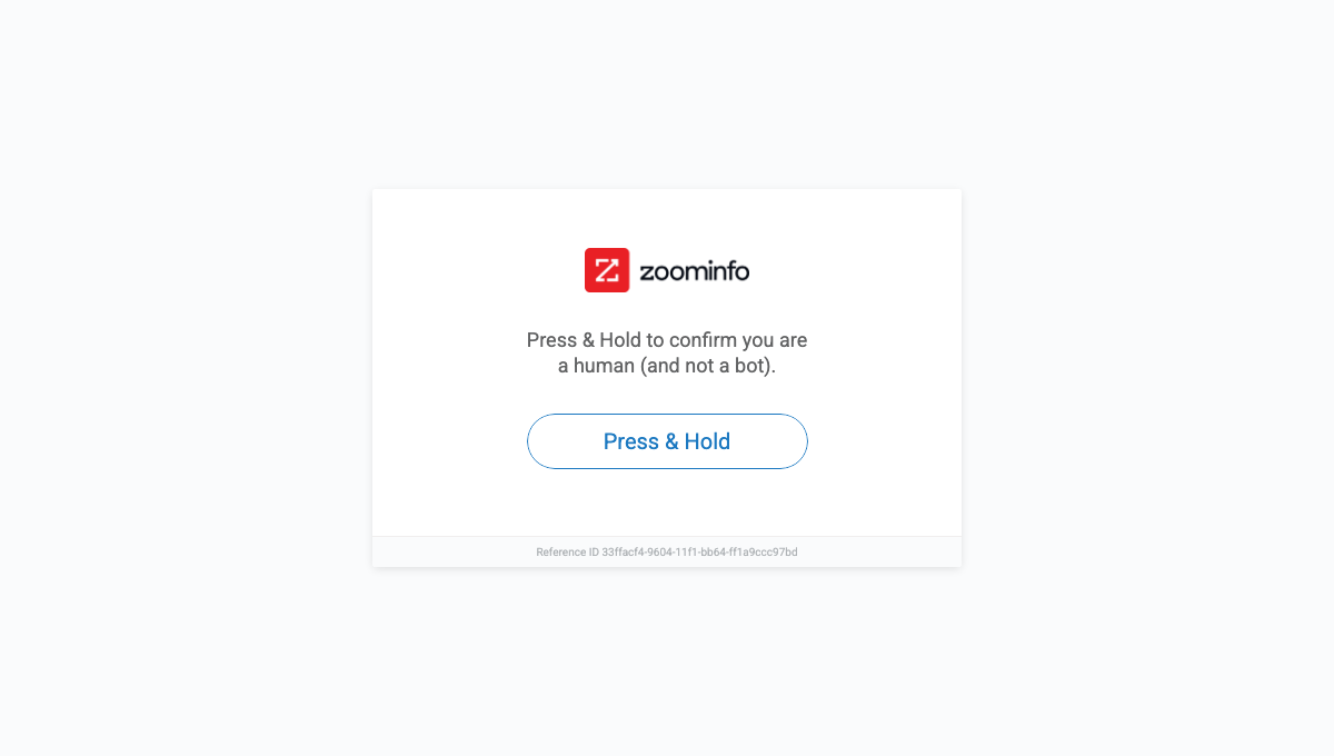 ZoomInfo homepage hero